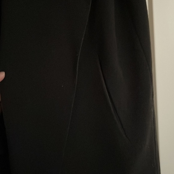 Halogen one size black soft long vest - Picture 3 of 5